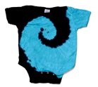 Tie Dye Infant Onsie ~ Infant Onsie ~ 100% Cotton ~ Spiral Turq & Navy 21xzML0ZrVL. SL160 Tie Dye Infant Onsie ~ Infant Onsie ~ 100% Cotton ~ Spiral Turq & Navy