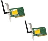 Electronics : Netgear - Pack of 2 WPN311 MIMO 108 Mbps Wireless PCI Cards
