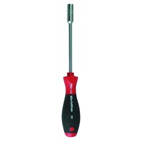 Wiha 34128 Nut Driver with SoftFinish Handle, 12.0mm x 125mm