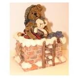 Boyds Bearstone Elijah and Joy... Believe Music Box by Boyds Bears & Friends - The Bearstone Collection