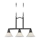 69460BLE-782 - SeaGull Lighting Three-Light Sussex Fluorescent Pendant