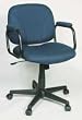 Dakota Designs 1FAR7 Midback Chair, Gray