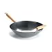14 inch Carbon Steel Wok w/ Helper Handle (round bottom) USA made