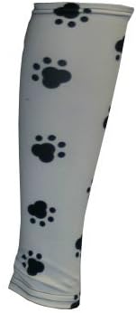 Men's Printed Runners Leg Sleeves - Puppy Paws | Large