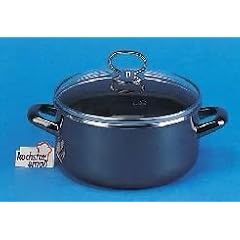 Testrut 221683 Bratentopf Primus, Allherdgeschirr f�r Elektro-, Gas-, Glaskeramik- und Induktions-Kochfelder, mit Glasdeckel, 4.50 Liter, 24 cm �