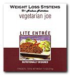 Weight Loss Systems Dinner - Vegetarian Joe (7/Box)
