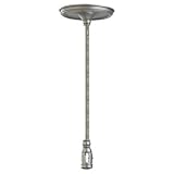 Sea Gull Lighting 94856-965 Rail Flexible Power Feed Canopy adapter - Antique Brushed Nickel