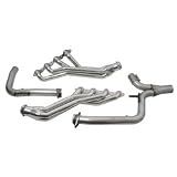 BBK 15670 1-5 8 Silver Ceramic Coated Single Cat Shorty Tuned Length Exhaust Header... by BBK