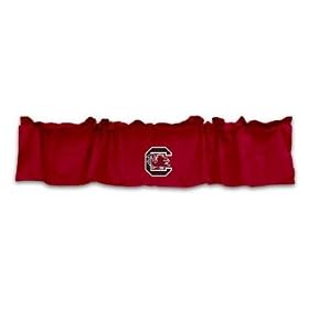 South Carolina Fighting Gamecocks Window Valance - NCAA College Athletics