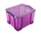Really Useful Box 35 Litre - Color: Trans Purple