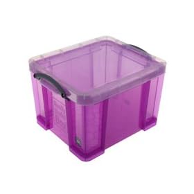 Really Useful Box 35 Litre - Color: Trans Purple