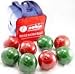 Perfetta Club Pro Bocce Set-solid color- Made in Italy