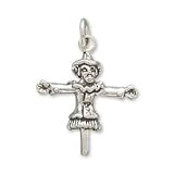 Scarecrow Gardening Charm Sterling Silver 21y%2Bu3D2m0L. SL160 Scarecrow Gardening Charm Sterling Silver