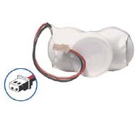 GE BT-20 Cordless Phone Battery Replacement For 3 Button Cell Pyramid w/Molex - Cobra, GE BT-20, RadioShack 23-282, Battery