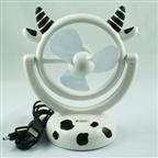 Mini Cartoon Desk Battery USB Fan