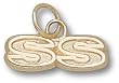 Chevy Ss Logo 3/16" Charm/Pendant -14K/10K, Stainless Steel or Gold Plated
