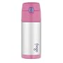 Foogo by Thermos Leak-Proof SS 12 oz Straw Bottle in Pink