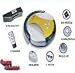 Majestic Mr. Cleaner Vacuum Robot Intelligent Hoover - Silver
