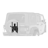 Bestop 61961-01 HighRock 4X4 Black Oversize Tire Carrier by Bestop