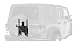 Automotive : Bestop 61961-01 HighRock Black Oversize Tire Carrier