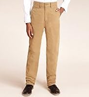 Autograph Pure Cotton Straight Leg Trousers