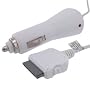 White Premium Rapid Car Charger (with IC CHIP) for Apple iPhone i-Phone 3G + Lanyard Gift