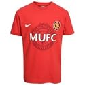 Manchester United Rooney Gift Pack (T-Shirt & Gym Sack)- Red - Kids