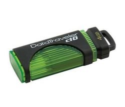 Kingston DataTraveler C10 - 4 GB USB 2.0 Flash Drive DTC10/4GB (Black & Green)