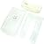 LG VX-8700 VX8700 Translucent Clear Snap-On Crystal Case Cover with Removable Belt Clip