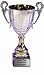 Bocce Silver Cup, 14.5 high, with engraving
