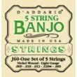 D'Addario Banjo Strings Set, Nickel Wound 9-20 Lite