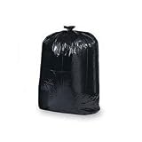Black Heavy-Duty Trash Bags,2.5 Mil,42 Gallon,33x48 (GJO02311) Category: Flat Packed Hi-Density Can Liners