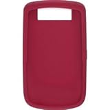BlackBerry Silicone Rubber Gel Skin Cover Wrap for BlackBerry Tour 9630 (Dark Red) [Bulk Packaging]