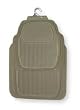 Westward 1EBA3 Floor Mat Set Of 4, Nitrate Rubber, Tan