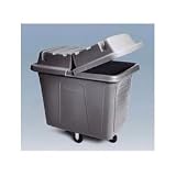 Rubbermaid-Lid for Cube Truck, Domed, Gray (RUB461300GY) Category: Wheeled Waste Containers