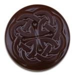 6 Chocolate Covered Oreos w/Celtic Knot Design