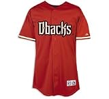 Arizona Diamondbacks Jersey - Blank Alt Home Replica Jersey by Majestic