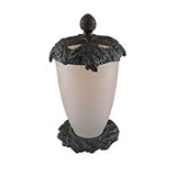 Anne At Home 1884 Antique Gold Oak Vanity Top Toothbrush Holder