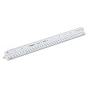 Mars Triangular Scale for Architects, Regular, 12", White STD9871931