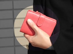 Minerva Box　レディースウォレット　ピンク
