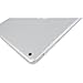 LUVVITT [Silverback Protective Back Skin for iPad Mini and iPad Mini 2 (Updated) - Aluminum Color (with Bonus Screen Protector)