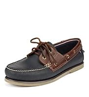 Blue Harbour Freshfeet™ Leather Lace Up Deck Shoes