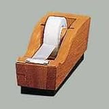 Rolodex 19280 Executive Woodline II Tape Dispenser, Mahogany