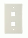 Icarus Keystone Style Wall Plate - 2 Ports