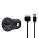 Belkin Mini USB Chargeur voiture 12V incl. Sync-cable pour iPod/iPhone