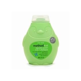 method kid Squeaky Green 3 in 1 Shampoo 10 fl oz (295 ml)