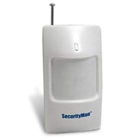 SecurityMan SM80 Wireless PIR Motion Sensor for AirAlarm Home Security System (Silver)
