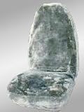 Sheepskin Seat Cover – Silver Universal Highback Bucket (1 Seat Cover)