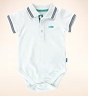 Autograph Pure Cotton Polo Collar Bodysuit