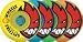 Spitfire Neon Quad #2 Skateboard Wheels - 54mm 99a (Set of 4)